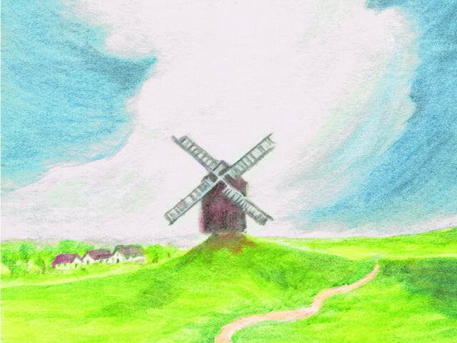 115: Windmühle, Wolke